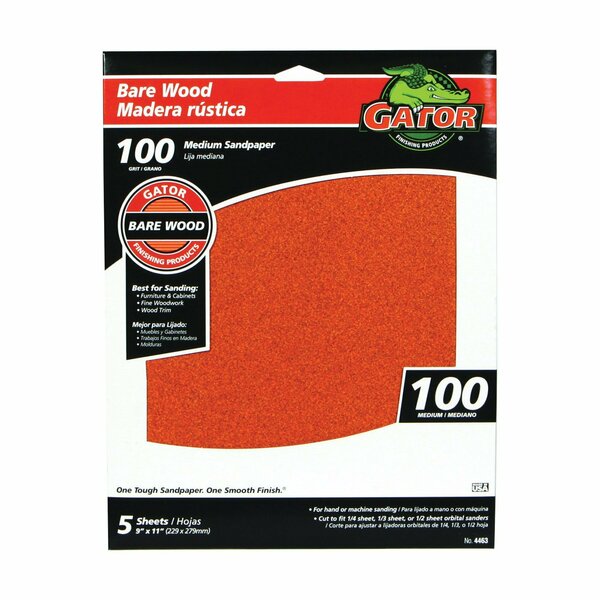 Ali 9X11 GARNET C-WT 100GATOR, 5PK 4463